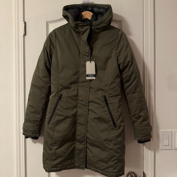 NWT ABERCROMBIE & FITCH ULTRA 3-in-1 PREMIUM PARKA COAT SIZE XS (2PC SET) - Picture 1 of 15